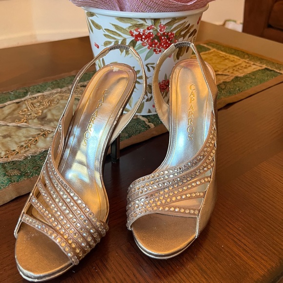 Sparkly high heels- silver - Picture 4 of 5